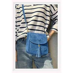 SCARPY CREATION SAC BANDOULIERE<br>Bleu