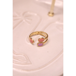 SCARPY CREATION BAGUE OVALE<br>Rose