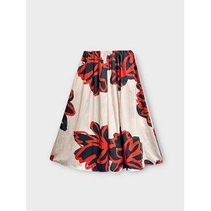 SCARPY CREATION JUPE LONGUE TRAPEZE<br>Noir