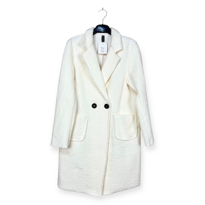 SCARPY CREATION MANTEAU DEUX BOUTON<br>Blanc