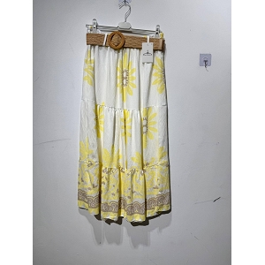 SCARPY CREATION JUPE PRINT<br>Jaune
