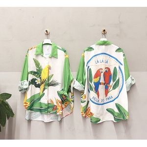 SCARPY CREATION CHEMISE IMPRIMEE<br>Vert