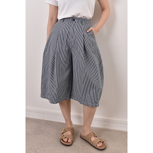 SCARPY CREATION PANTALON BALLON RAYURE<br>Bleu