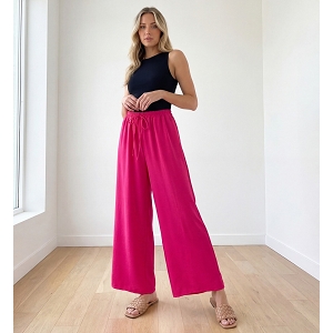 SCARPY CREATION PANTALON LARGE<br>Rose