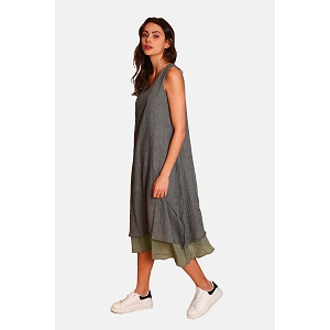 SCARPY CREATION ROBE DOUBLEE DECONTRACTEE<br>Vert
