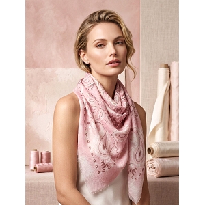 SCARPY CREATION FOULARD CARRE<br>Rose