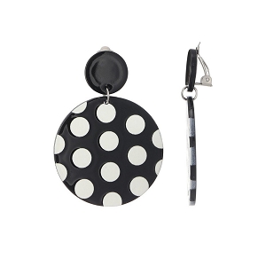 SCARPY CREATION BOUCLE OREILLE FUJIKO<br>Noir