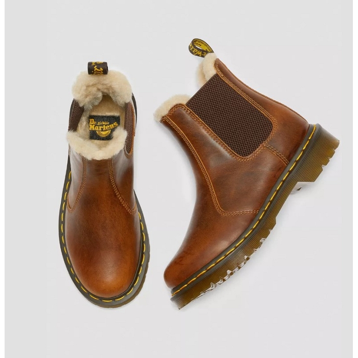 Dr martens 2976 leonore marron3732504_3