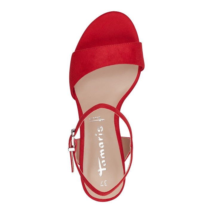 Tamaris 28028 42 sandales rouge3816205_5