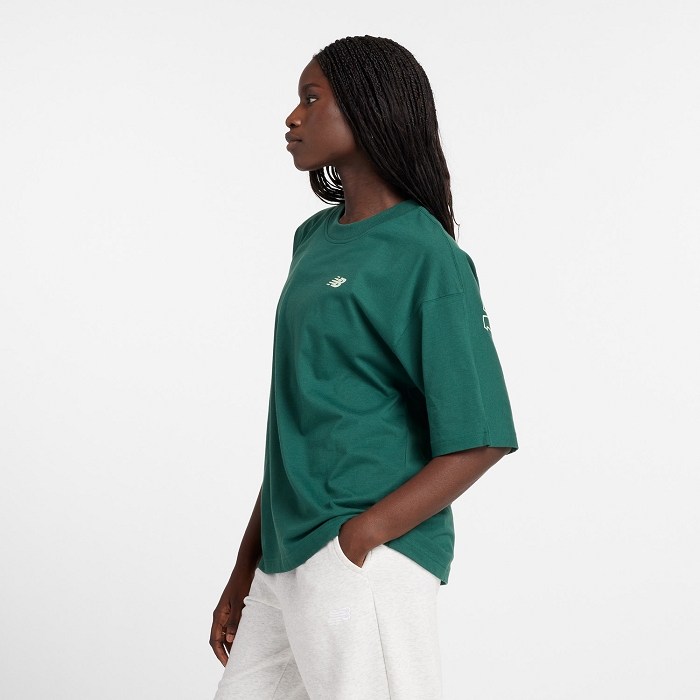 New balance graphic oversized jersey t shirt vert3850701_2