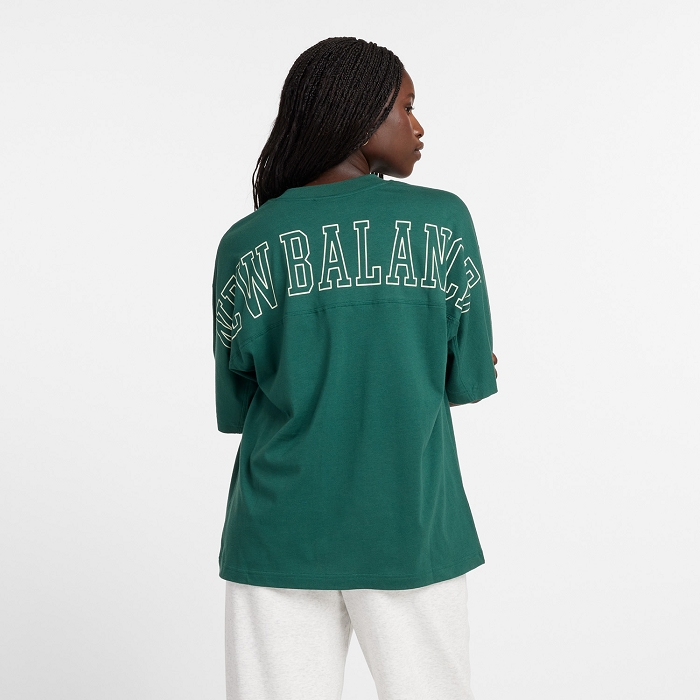 New balance graphic oversized jersey t shirt vert3850701_3