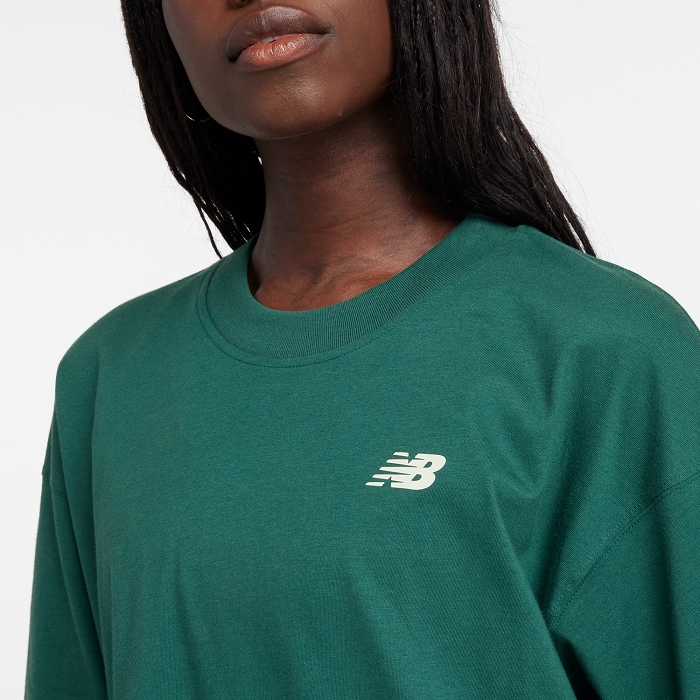 New balance graphic oversized jersey t shirt vert3850701_4