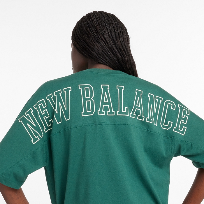 New balance graphic oversized jersey t shirt vert3850701_5