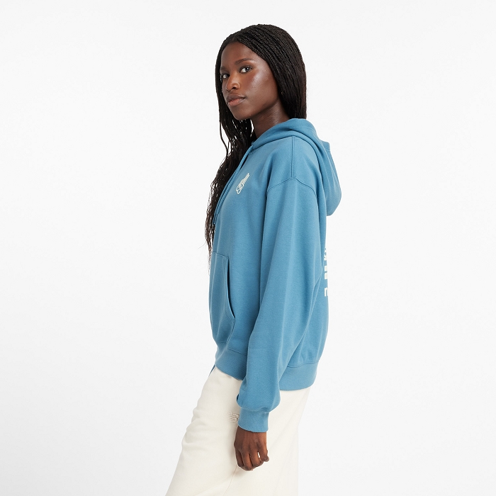 New balance french terry oversized peace hoodie bleu3850801_2