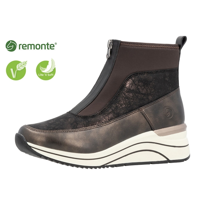 Remonte d0t71 noir3853601_2