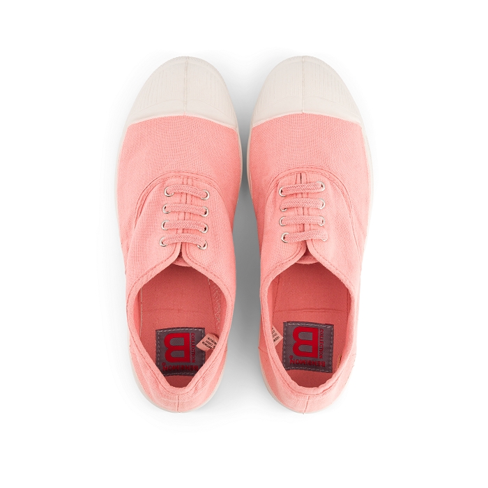 Bensimon tennis lacet rose