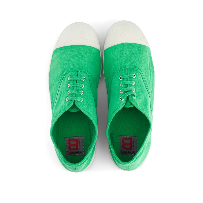 Bensimon tennis lacet vert