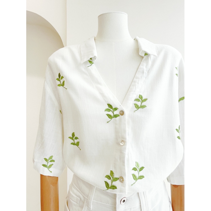 Scarpy creation my chemisier blouse brodee yl blanc3926301_3