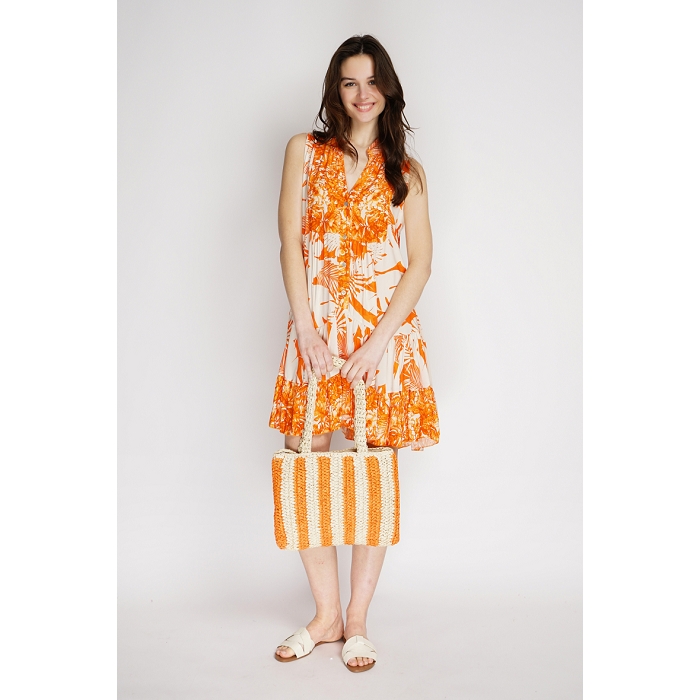 Scarpy creation robe lily orange3938202_2