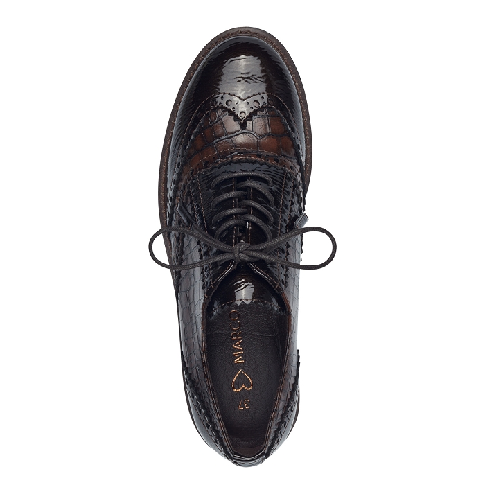 Marco tozzi 23700 41 lacets marron3965002_6