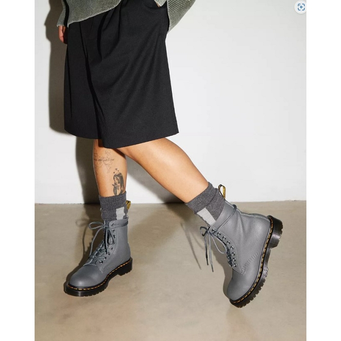 Dr martens 1460 pascal gris4509805_2