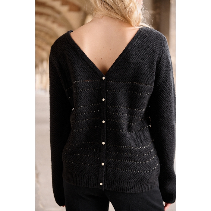 Scarpy creation my gilet mohair yl noir4687301_5