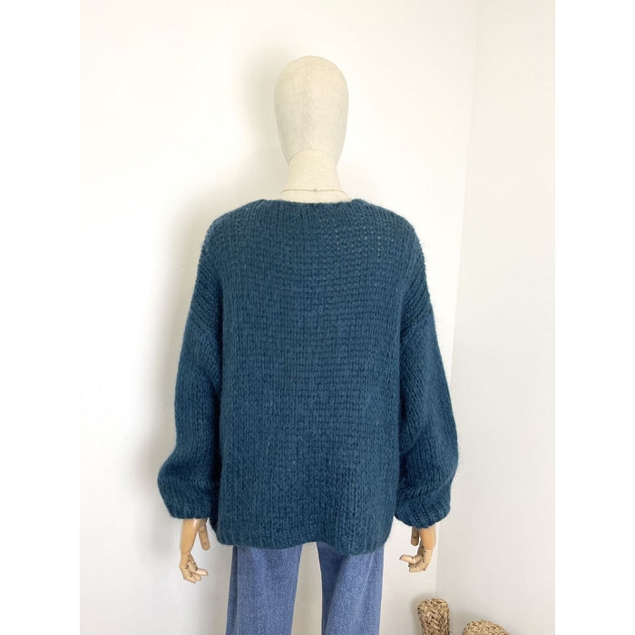 Scarpy creation my gilet bernadette oversize mohair yl bleu4688106_3