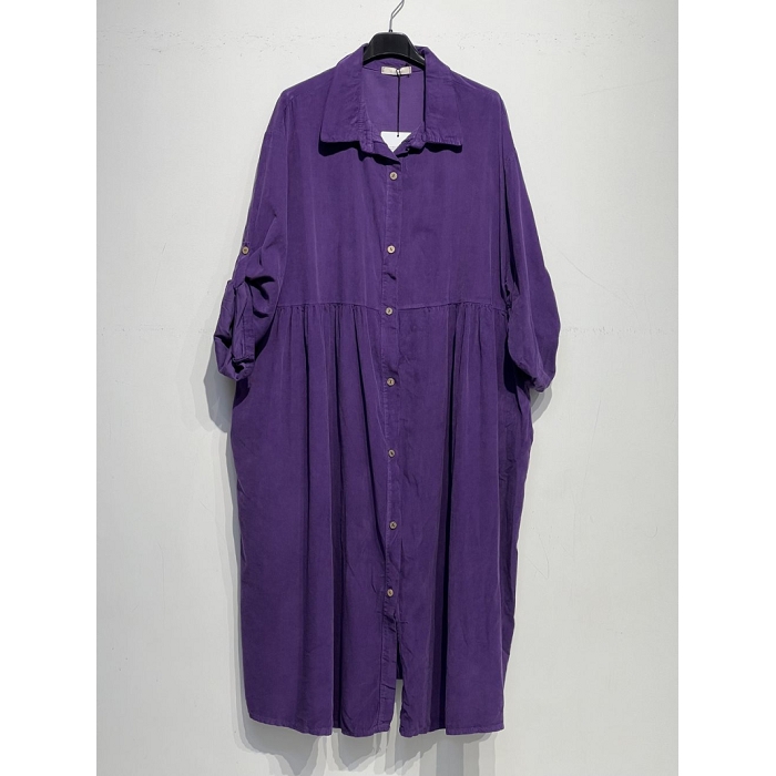 Scarpy creation robe velour parme