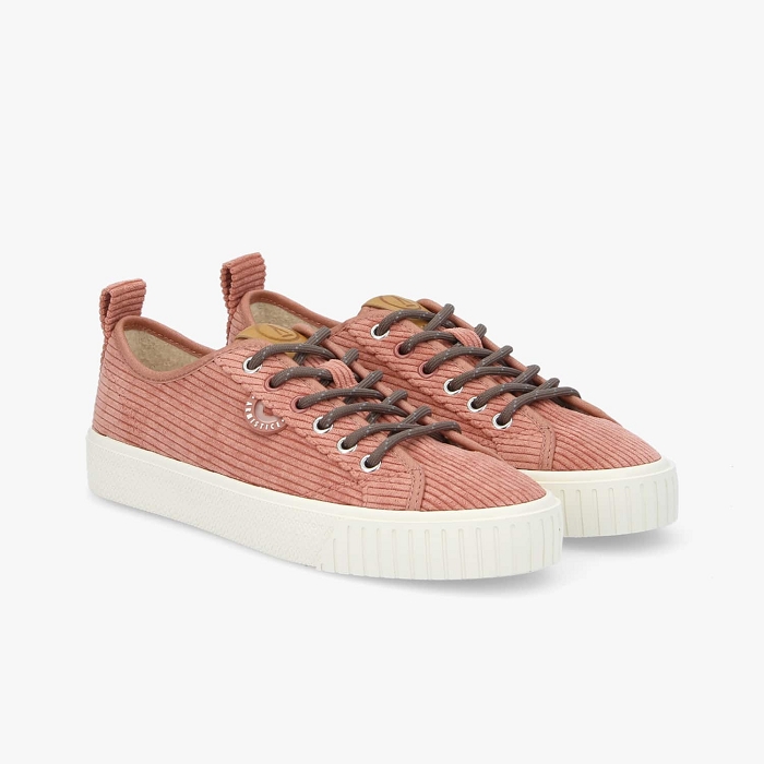 Armistice stomp sneaker w rose