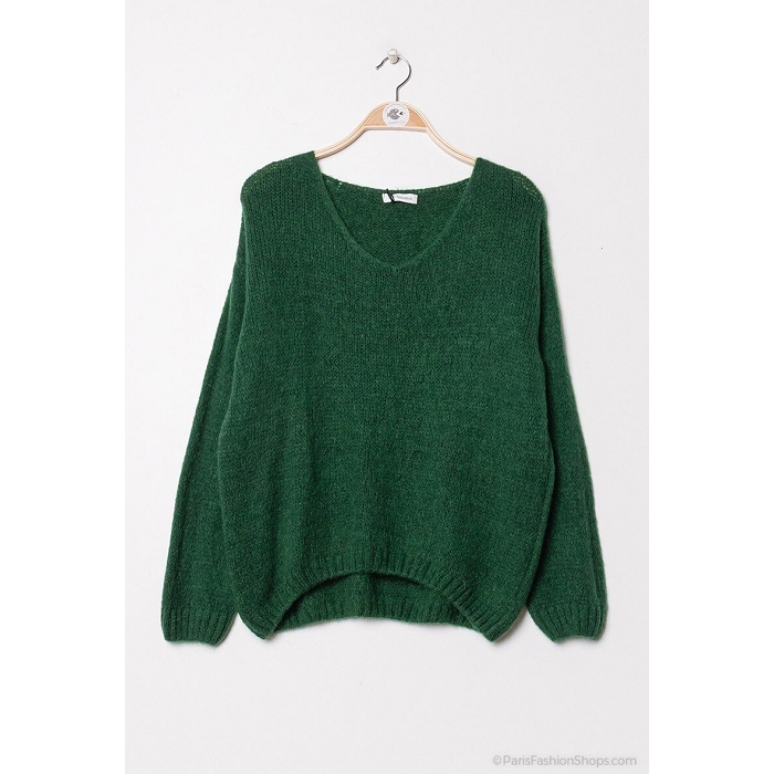 Scarpy creation sensie pull mohair laine vert4717704_2