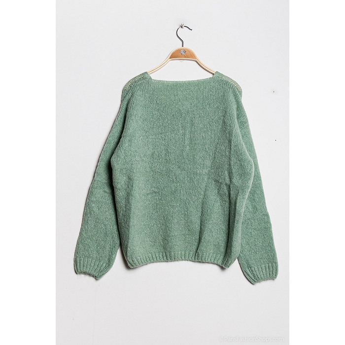 Scarpy creation sensie pull mohair laine vert4717707_2