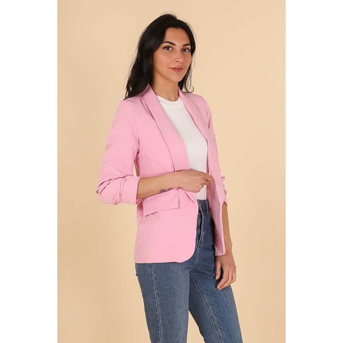 Scarpy creation my veste blazer manche 34 revers yl rose4753503_4