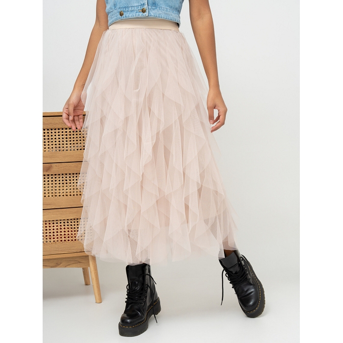 Scarpy creation my jupe longue en tulle yl rose4753602_3