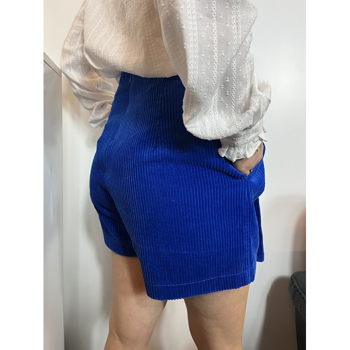 Scarpy creation my jupe short velours yl bleu4754901_2